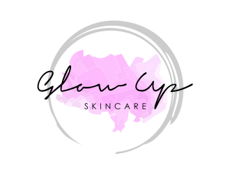 Glow Up Skincare Studio  logo design by cintoko