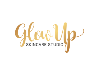 Glow Up Skincare Studio  logo design by lexipej