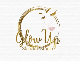 Glow Up Skincare Studio  logo design by AYATA