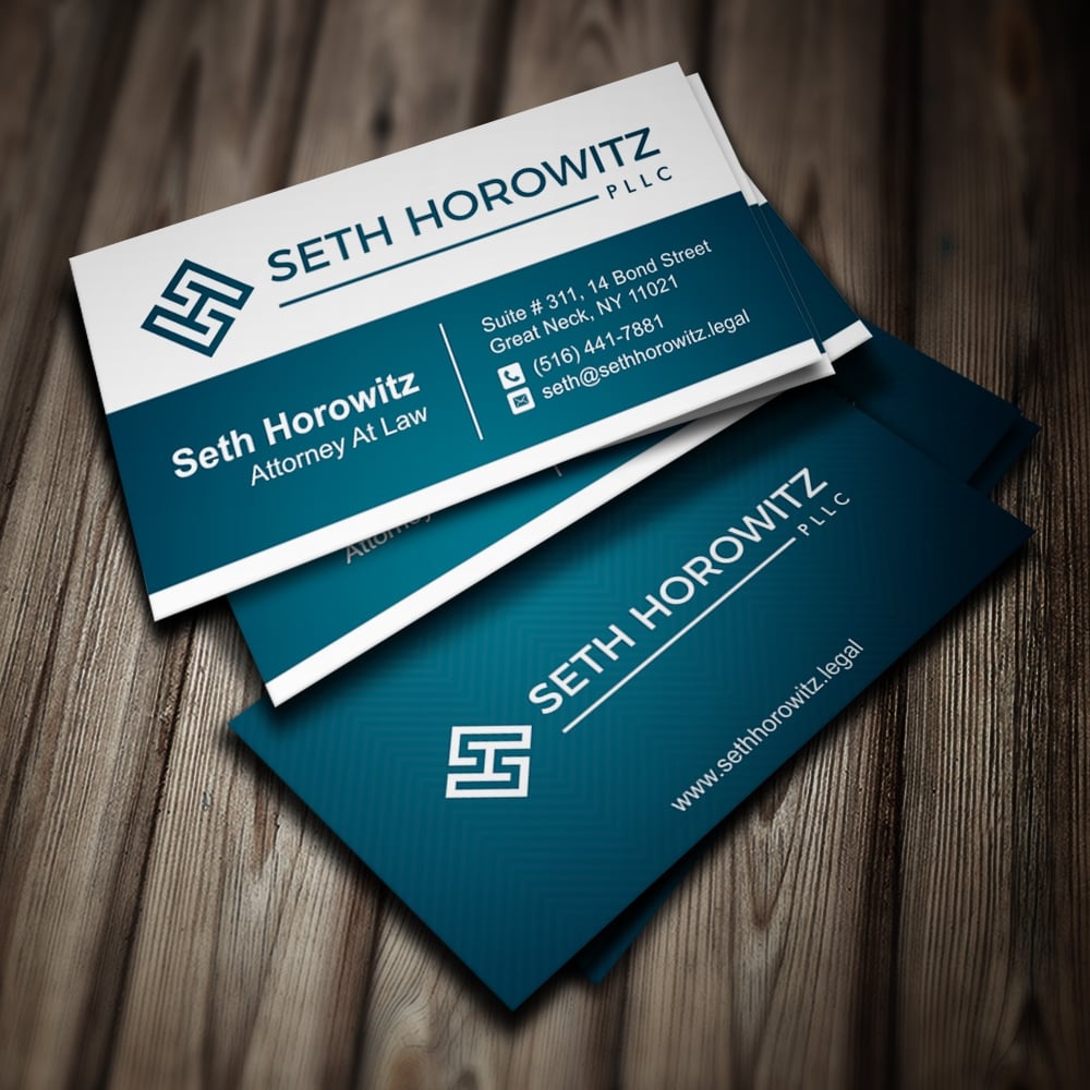 Seth Horowitz, PLLC logo design by Kindo