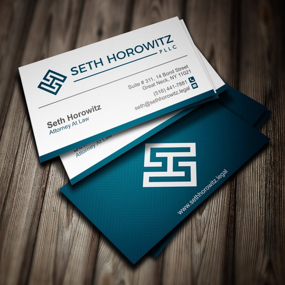 Seth Horowitz, PLLC logo design by Kindo