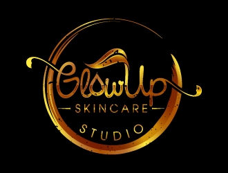 Glow Up Skincare Studio  logo design by Aelius