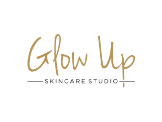 Glow Up Skincare Studio  logo design by nurul_rizkon