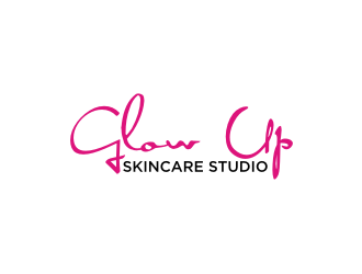 Glow Up Skincare Studio  logo design by rief