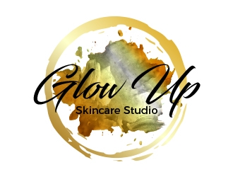 Glow Up Skincare Studio  logo design by MarkindDesign