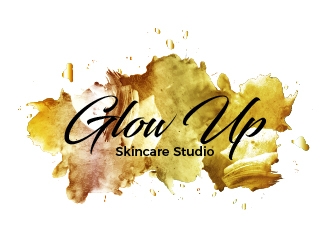 Glow Up Skincare Studio  logo design by MarkindDesign