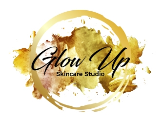 Glow Up Skincare Studio  logo design by MarkindDesign