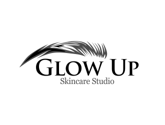 Glow Up Skincare Studio  logo design by mckris