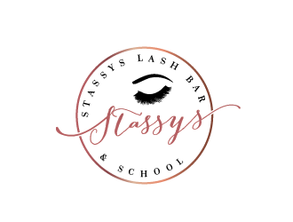 Stassys Lash Bar logo design by Rachel