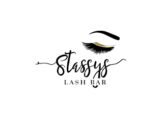 Stassys Lash Bar logo design by Rachel