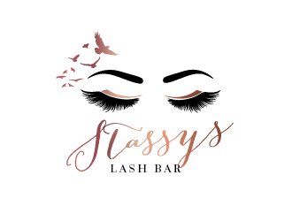 Stassys Lash Bar logo design by Rachel