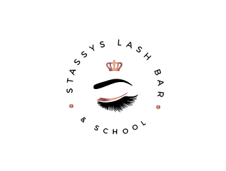 Stassys Lash Bar logo design by Rachel