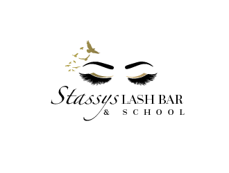 Stassys Lash Bar logo design by Rachel