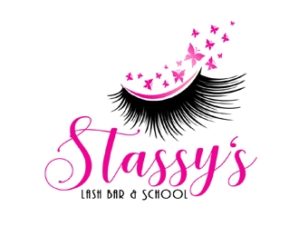 Stassys Lash Bar logo design by ingepro