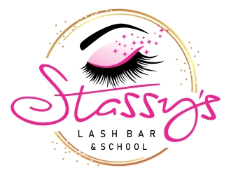 Stassys Lash Bar logo design by ruki