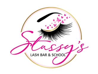 Stassys Lash Bar logo design by ingepro