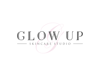 Glow Up Skincare Studio  logo design by dayco