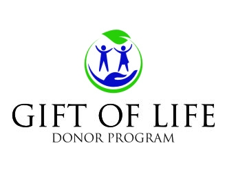 Gift of Life Donor Program  logo design by jetzu