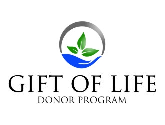 Gift of Life Donor Program  logo design by jetzu