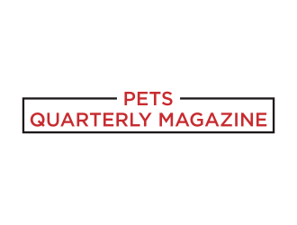 Pets Quarterly Magazine logo design by savana