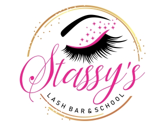 Stassys Lash Bar logo design by ruki