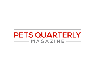 Pets Quarterly Magazine logo design by RIANW