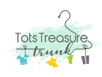 Tots treasure trunk logo design by ingepro