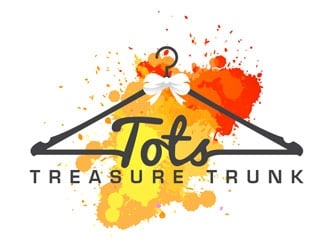 Tots treasure trunk logo design by LogoInvent