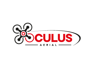 Oculus Aerial logo design by spiritz