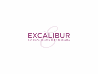 EXCALIBUR  aerial photography and videography  logo design by haidar