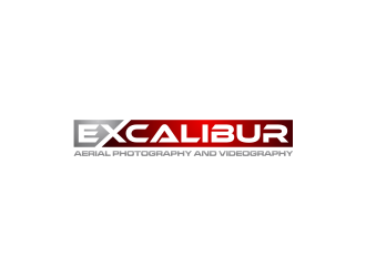 EXCALIBUR  aerial photography and videography  logo design by dewipadi