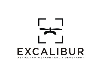 EXCALIBUR  aerial photography and videography  logo design by Franky.