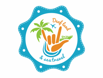 Deaf Land & Sea Travel logo design by hidro