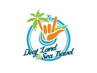 Deaf Land & Sea Travel logo design by quanghoangvn92