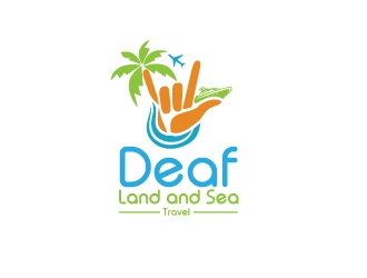 Deaf Land & Sea Travel logo design by Cyds