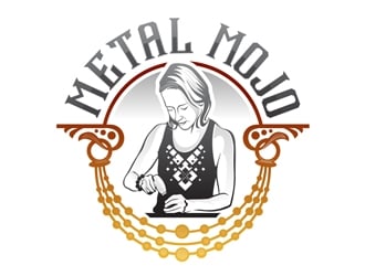 Metal Mojo logo design by DreamLogoDesign