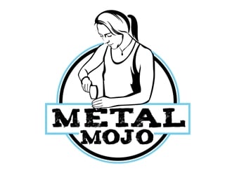 Metal Mojo logo design by DreamLogoDesign