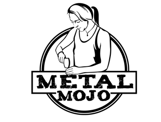 Metal Mojo logo design by DreamLogoDesign