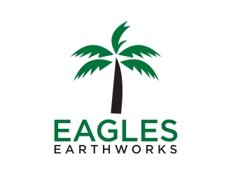 Eagles Earthworks logo design by EkoBooM