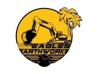 Eagles Earthworks logo design by AYATA