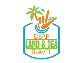 Deaf Land & Sea Travel logo design by reight