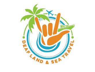 Deaf Land & Sea Travel logo design by quanghoangvn92