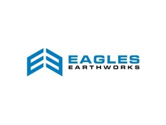 Eagles Earthworks logo design by Franky.