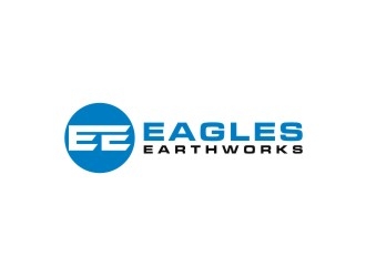 Eagles Earthworks logo design by Franky.