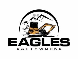 Eagles Earthworks logo design by Eko_Kurniawan