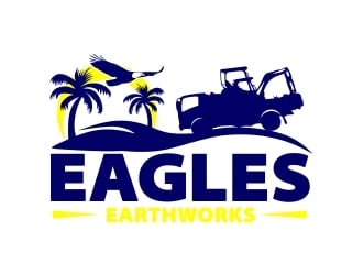 Eagles Earthworks logo design by mckris