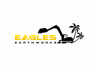 Eagles Earthworks logo design by ammad