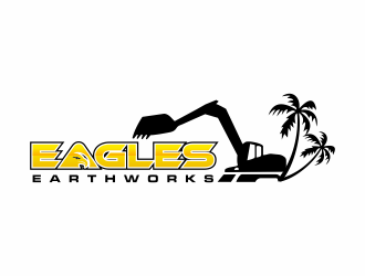 Eagles Earthworks logo design by ammad