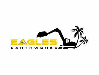 Eagles Earthworks logo design by ammad