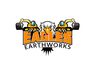 Eagles Earthworks logo design by zizo